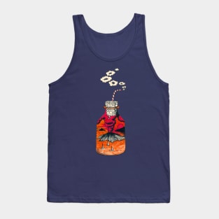 Santorini vulcano Tank Top